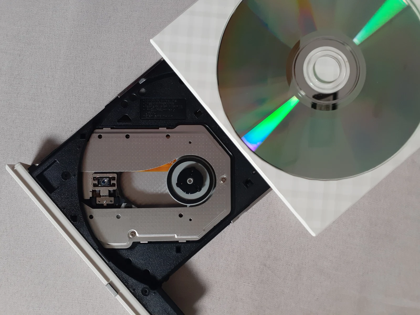 DVD disc and case ready for a replication run