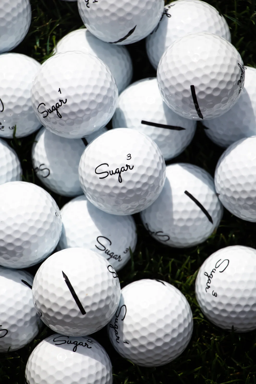 Branded golf balls