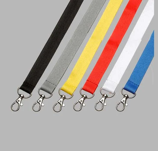 Custom printed event lanyards in assorted colors