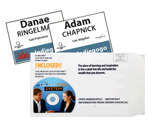 Personalized variable data printed mail pieces